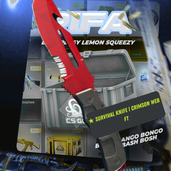 04/11 • ★ Survival Knife | Crimson Web (Field Tested)